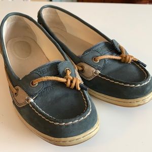 NWOT Blue Sperry Top-Siders